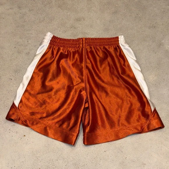 Nike Boy’s Burnt Orange University Of Texas Athletic Shorts - Picture 2 of 2